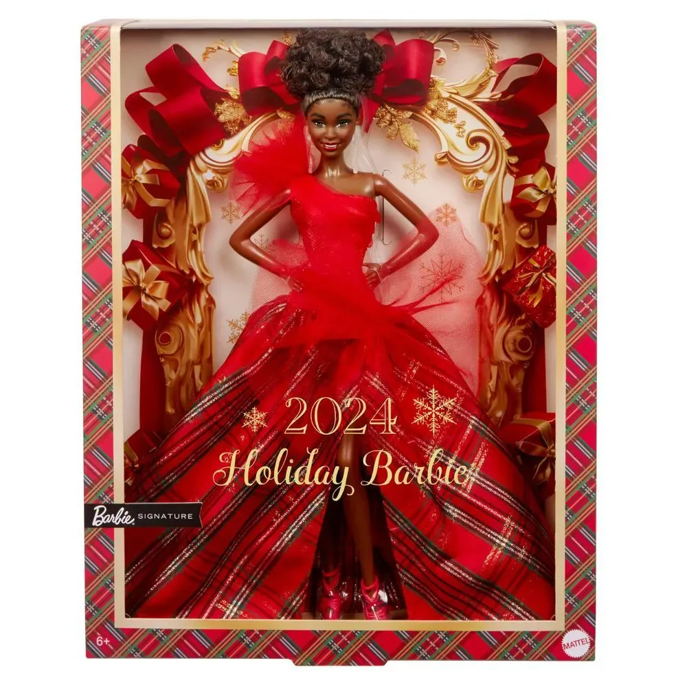 Barbie Signature 2024 Holiday Barbie Doll African American NEW IN BOX! Collector